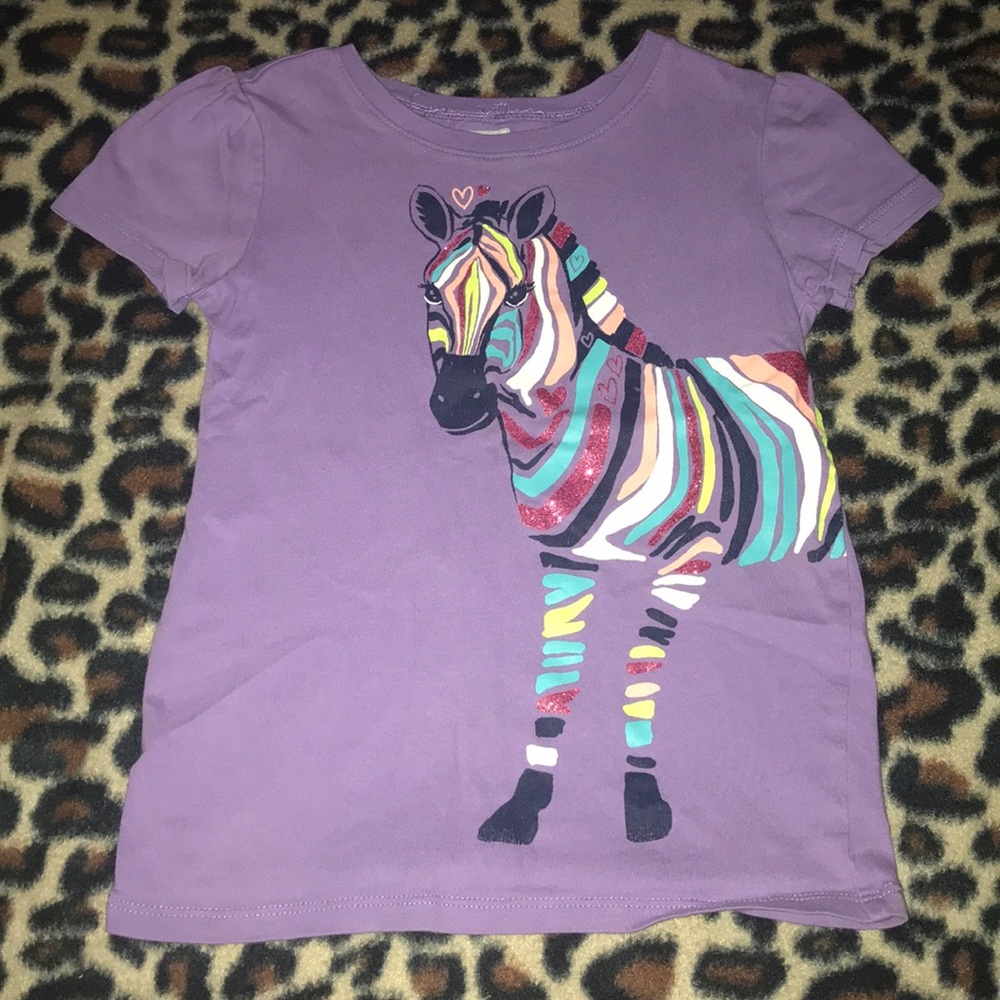 Old Navy zebra T-shirt